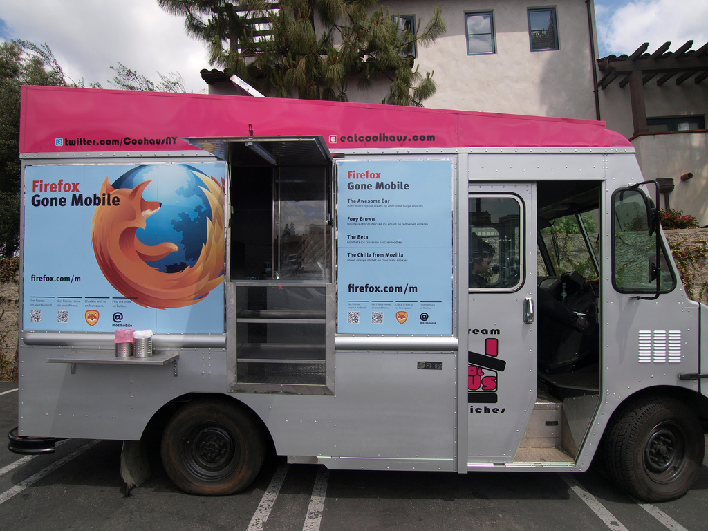 Firefox mobile truck